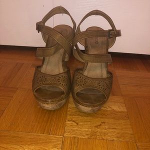 Summer Strap Wedge Heels